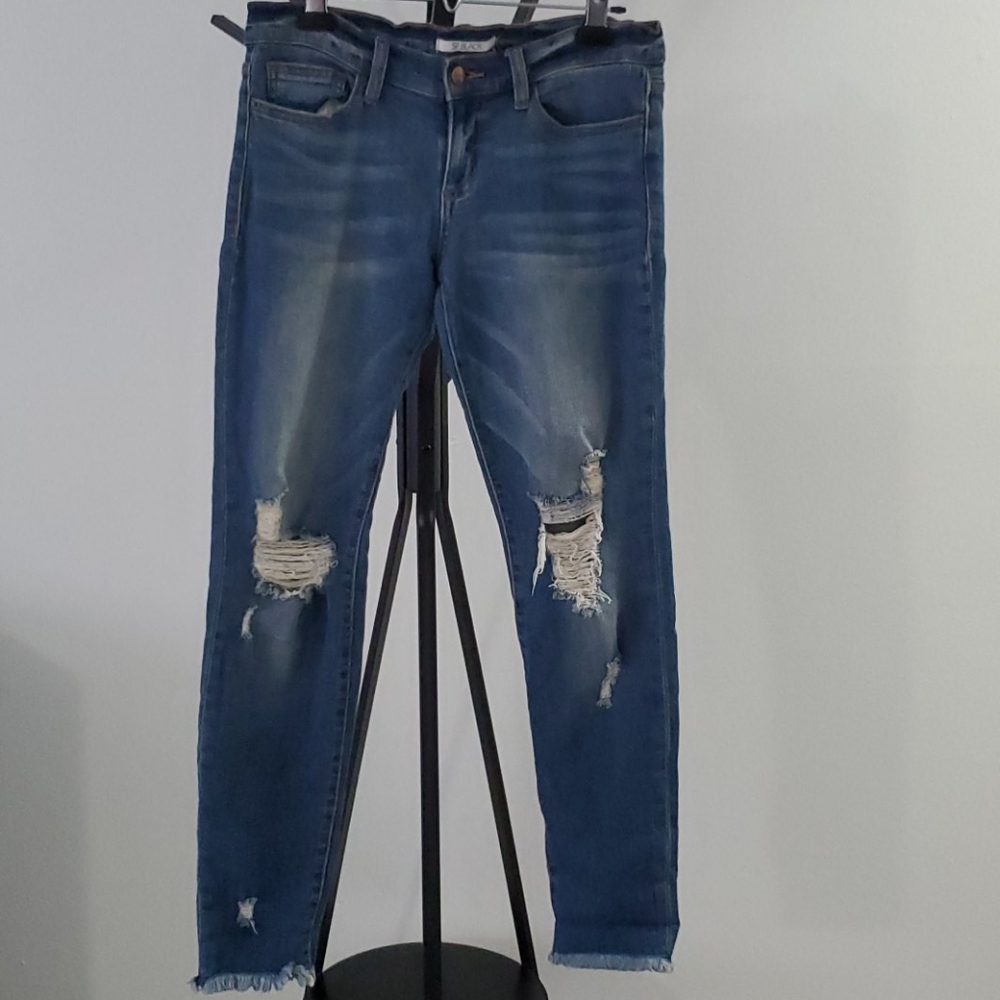 SP Black Ripped Jeans